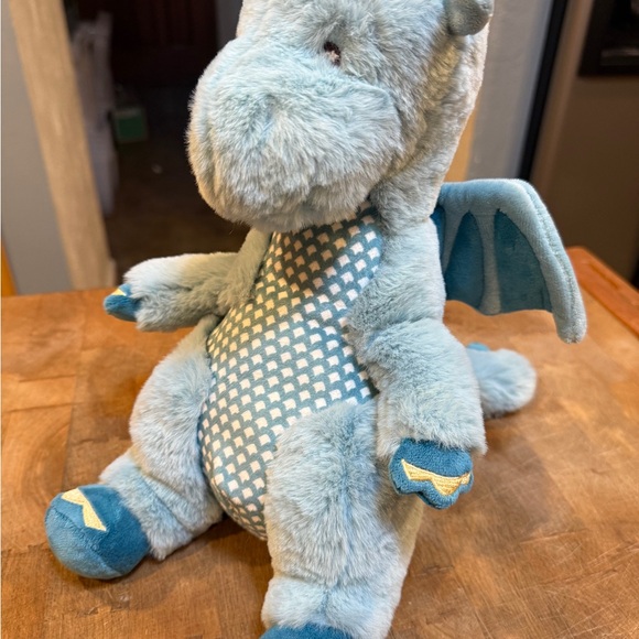 Douglas Baby Light Blue Plush Dragon Ultra Soft Stuffed Animal Cuddle Toy - Picture 14 of 14